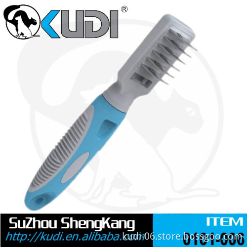2015 China dog products stainless steel pet hair comb